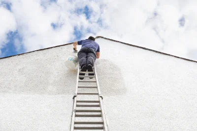 Peinture extérieure à Dounoux — façades et ravalement